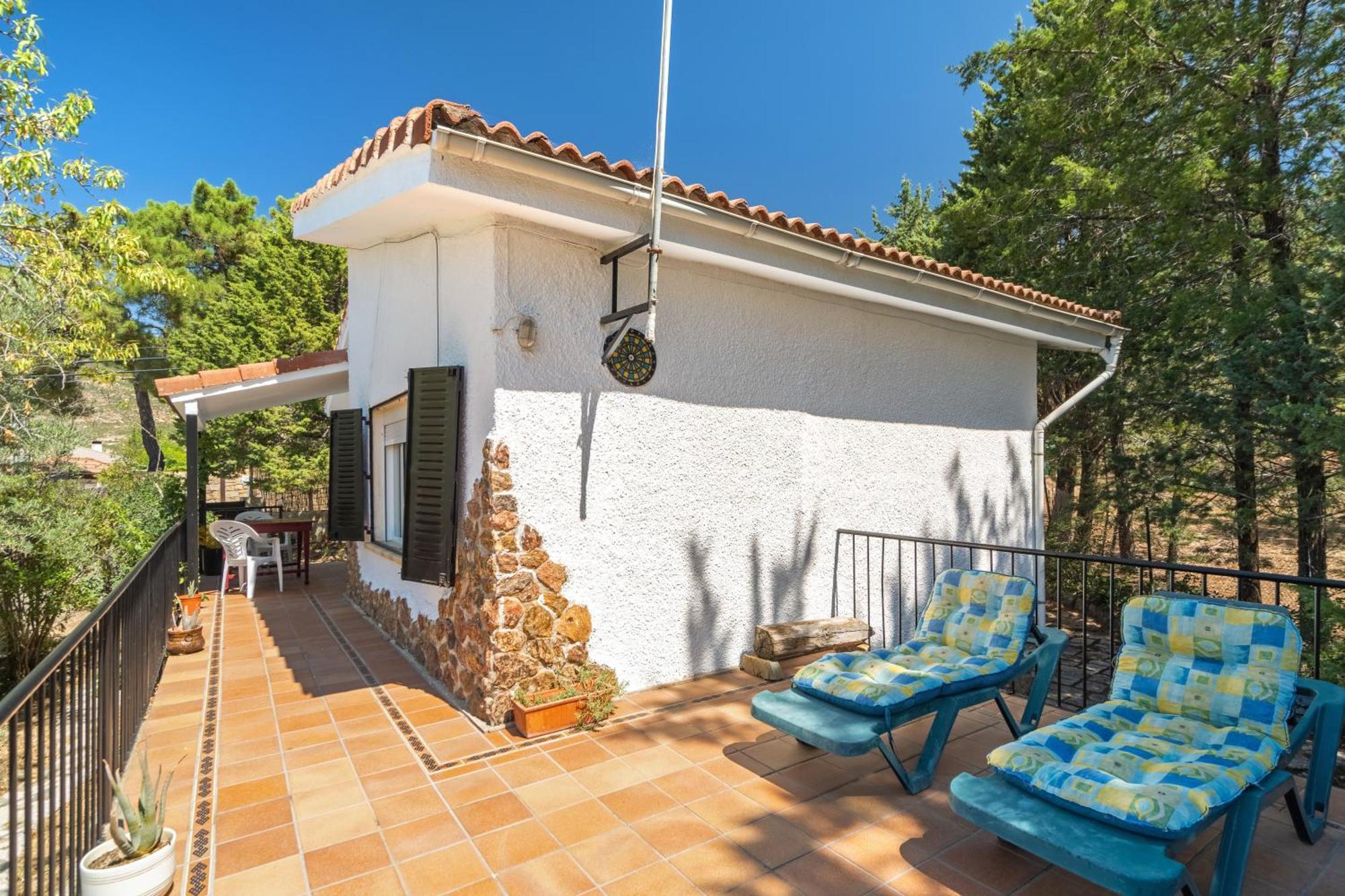 Casa Rural Los Olivos De Robledo De Chavela La Estacion Bagian luar foto
