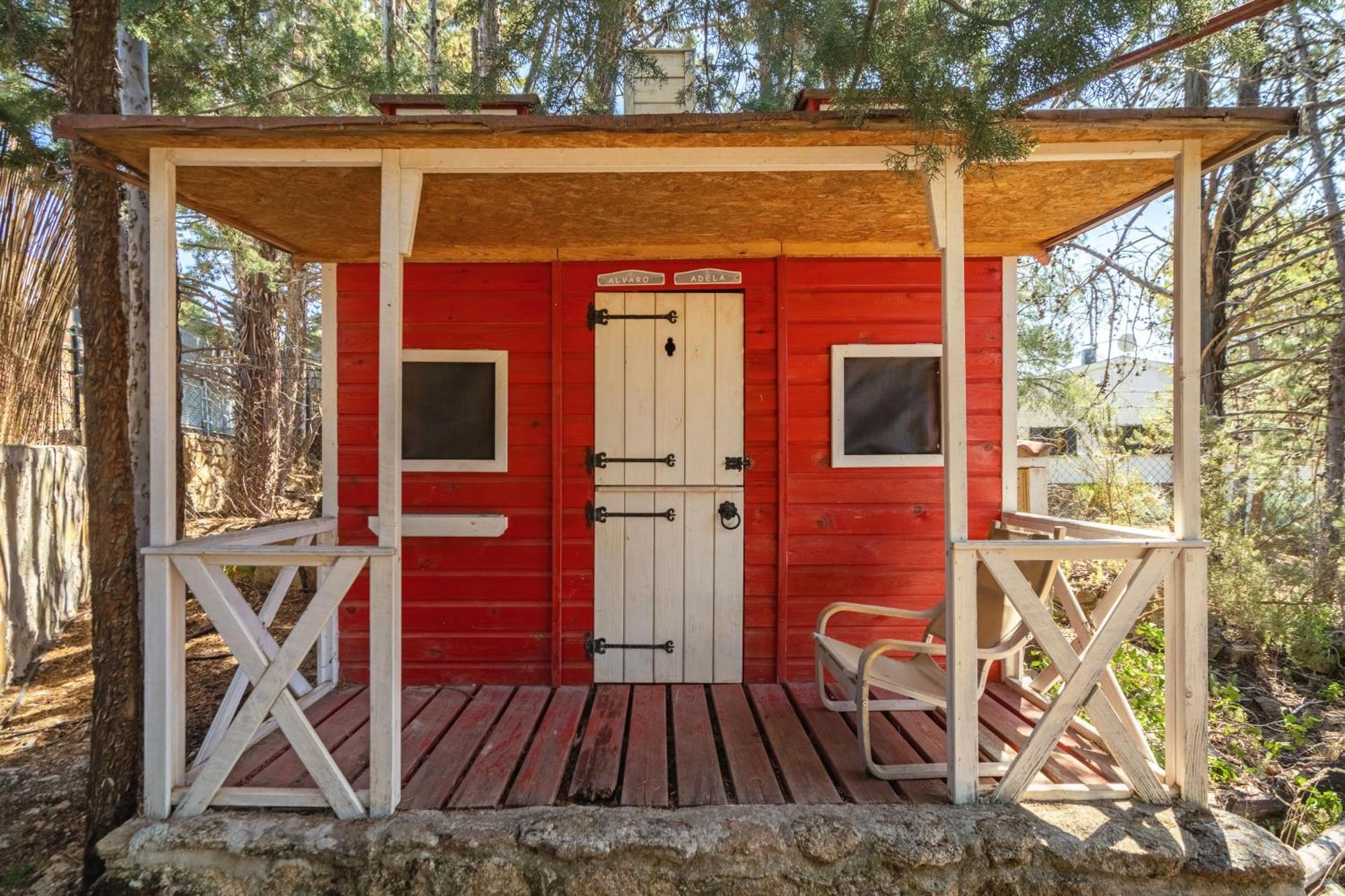 Casa Rural Los Olivos De Robledo De Chavela La Estacion Bagian luar foto