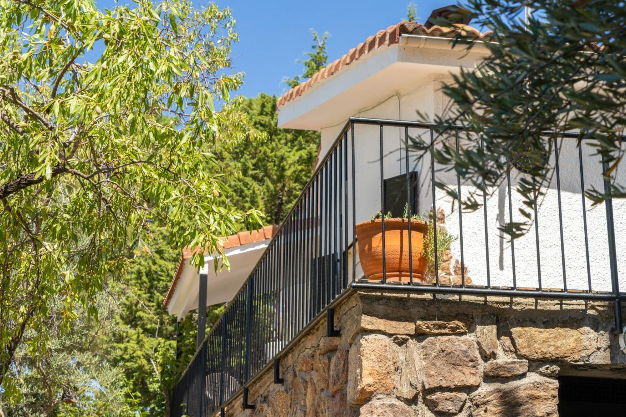Casa Rural Los Olivos De Robledo De Chavela La Estacion Bagian luar foto