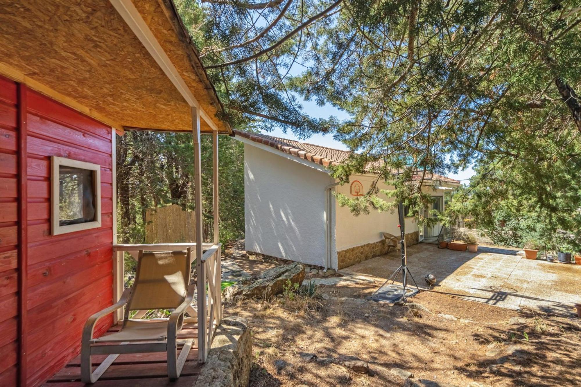 Casa Rural Los Olivos De Robledo De Chavela La Estacion Bagian luar foto